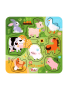 Игрушка развивающая ТМ "Mapacha" вкладыши."Животные на ферме"