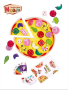 Настольная игра, развивающая "Собери пиццу" ТМ "Mapacha"